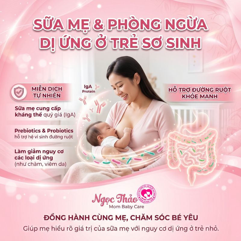 sữa mẹ và phòng ngừa dị ứng